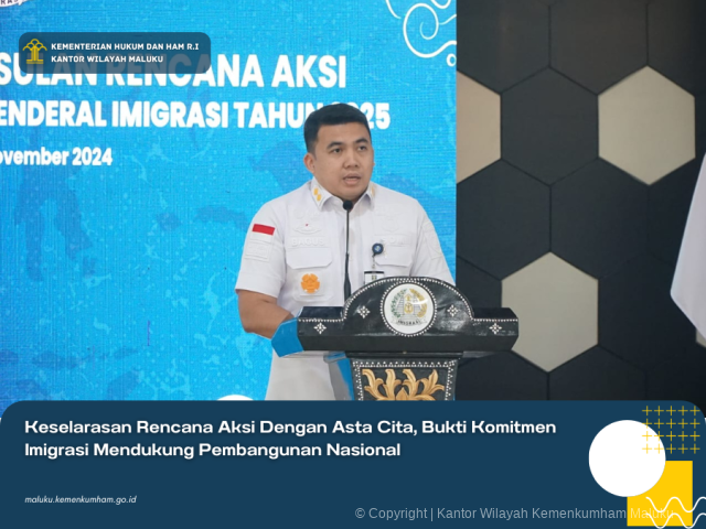 KESELARASAN RENCANA AKSI DENGAN ASTA CITA, BUKTI KOMITMEN IMIGRASI MENDUKUNG PEMBANGUNAN NASIONAL